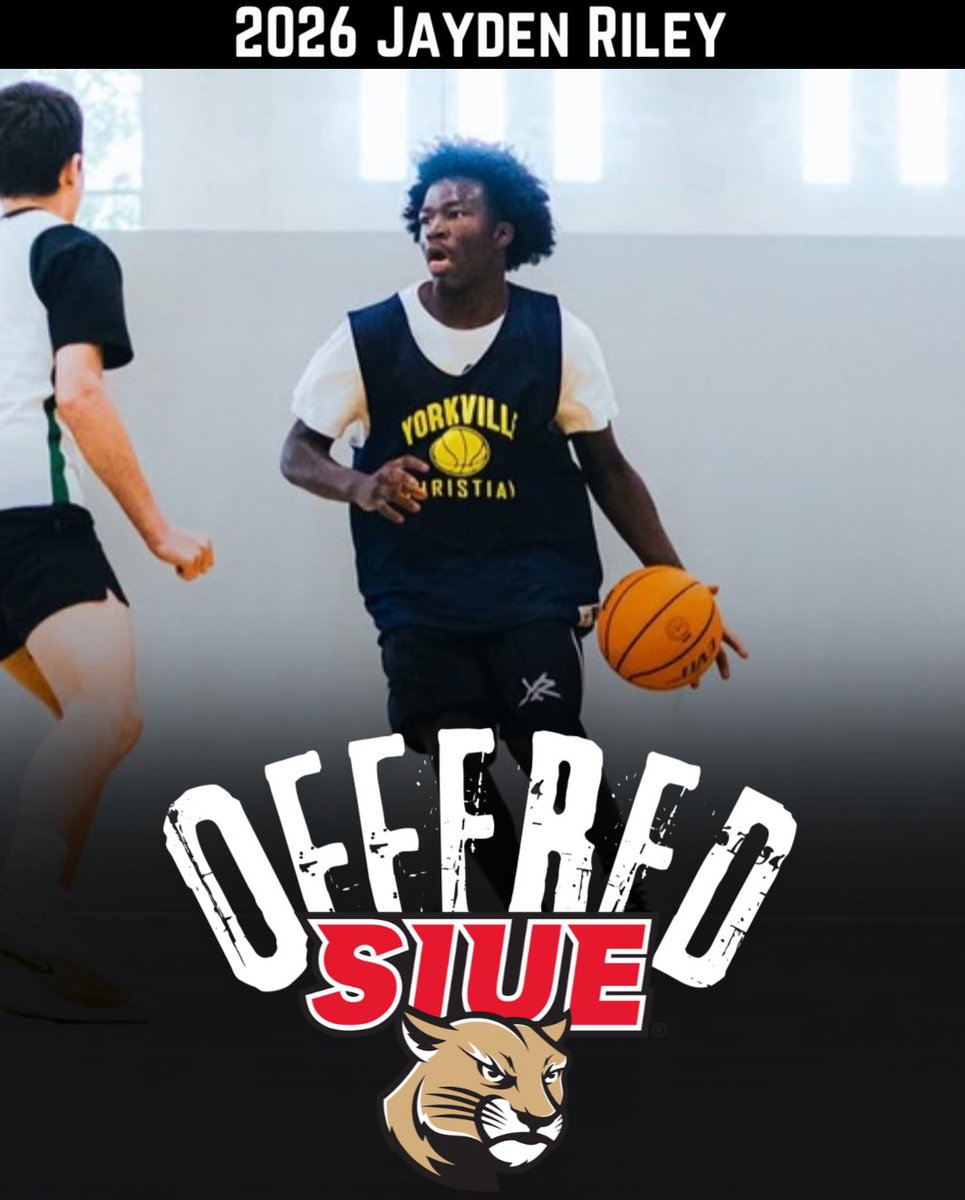Illinois Sports Updates (@sports4illinois) on Twitter photo 2026 Jayden Riley picks up offer from Southern Illinois University of Edwardsville🔴⚪️ <a href="/_jaydenriley/">JaydenRiley_</a> <a href="/YnRbball/">Y&R</a> <a href="/CoachSovern40/">Mustang Hoops</a> 2026 Jayden Riley picks up offer from Southern Illinois University of Edwardsville🔴⚪️ <a href="/_jaydenriley/">JaydenRiley_</a> <a href="/YnRbball/">Y&R</a> <a href="/CoachSovern40/">Mustang Hoops</a>