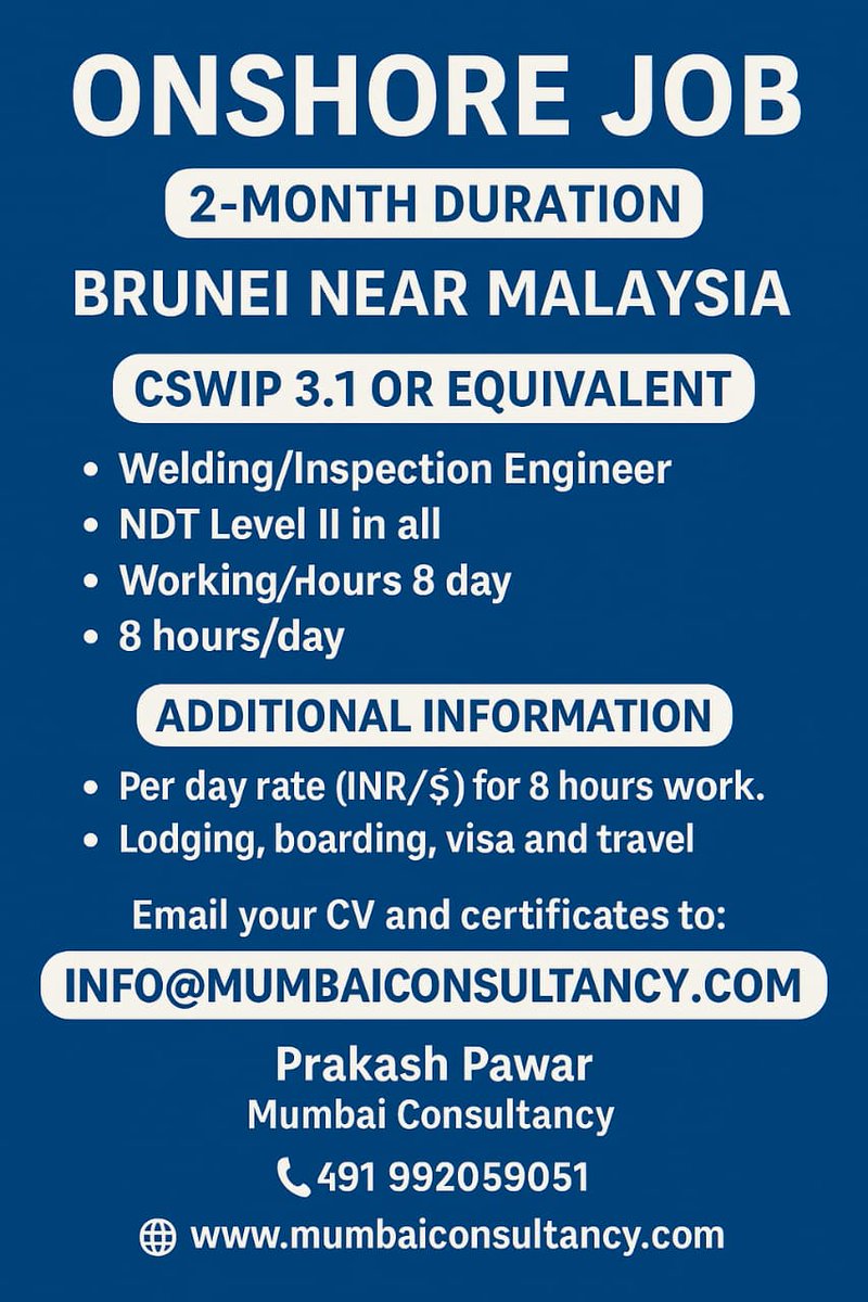 Food, accommodation ,Visa and travel in company scope.