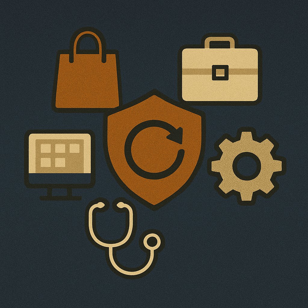 rebootrollback's tweet image. Whatever your industry:
• Retail
• Professional services
• Healthcare
• Education
• Manufacturing

Reboot and Rollback protects your critical systems.

Free assessment: calendar.app.google/KXGw1MF2HxuaCf…

#BusinessContinuity #SoftwareControl