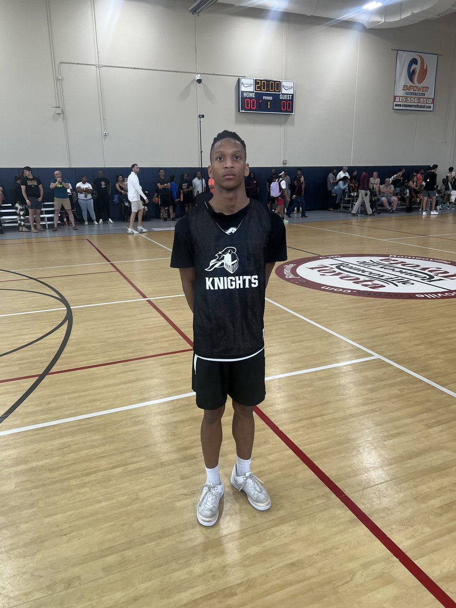 Class of 2026 6’1” combo guard <a href="/IGipson23/">Isaiah Gipson</a> of <a href="/KanelandBBall/">Kaneland Basketball</a> was attacking the basket in win over <a href="/HEHSbball/">Hoffman Estates Basketball</a> . Scored all 8 of his points in second half. #romeovillelive <a href="/RVilleLivehoops/">Romeoville Live Summer Shootout</a>