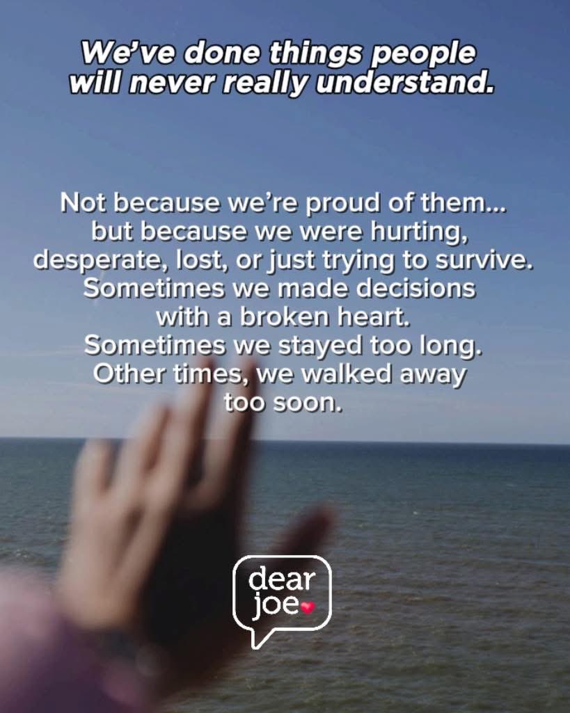 Before anyone judges your journey,
they need to know the battles you never spoke about.
The nights you cried alone.
The strength it took just to keep going.

You are more than your mistakes.
You are a story of grace, growth, and redemption.
You don’t owe anyone an explanation for