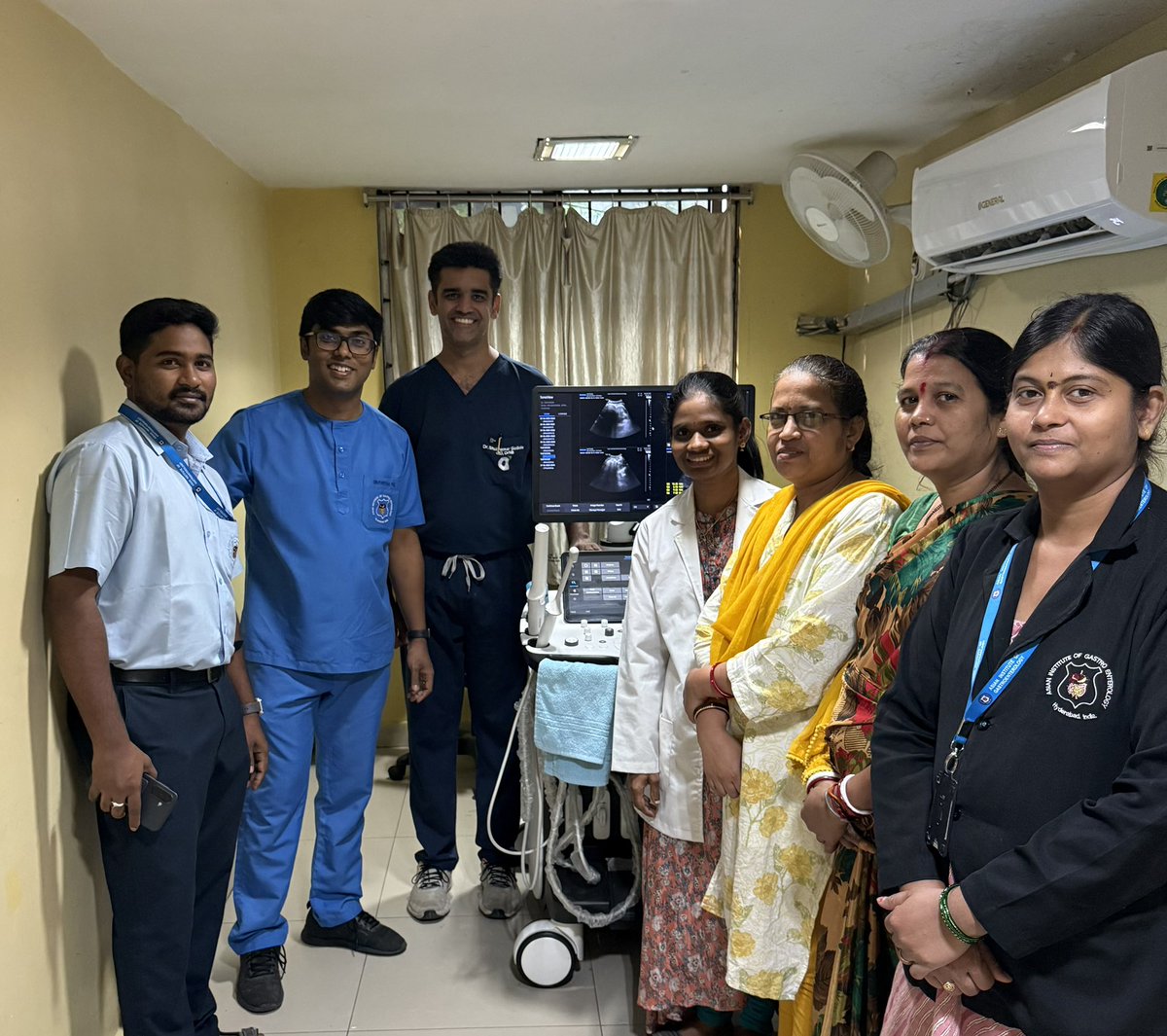 ibd_pal's tweet image. 🚨 Privileged moment at AIG!
@Shubhu_Godbole , the first @BowelUltrasound Fellow, successfully completed 2 weeks of module 2 IUS training 📡

👆&amp;gt;100 cases including perineal US &amp;amp; SICUS, &amp;gt;50 done independently 💪
Icing 🧁 in the cake observed &amp;gt;5 endoscopic stricturotomies