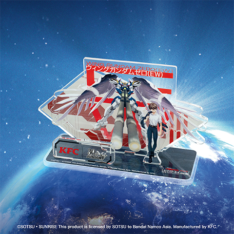 海外限定　ガンダムウイング　香港　ケンタッキーコラボ　限定　デスクマット ガンダムW公式アカウント on X: 