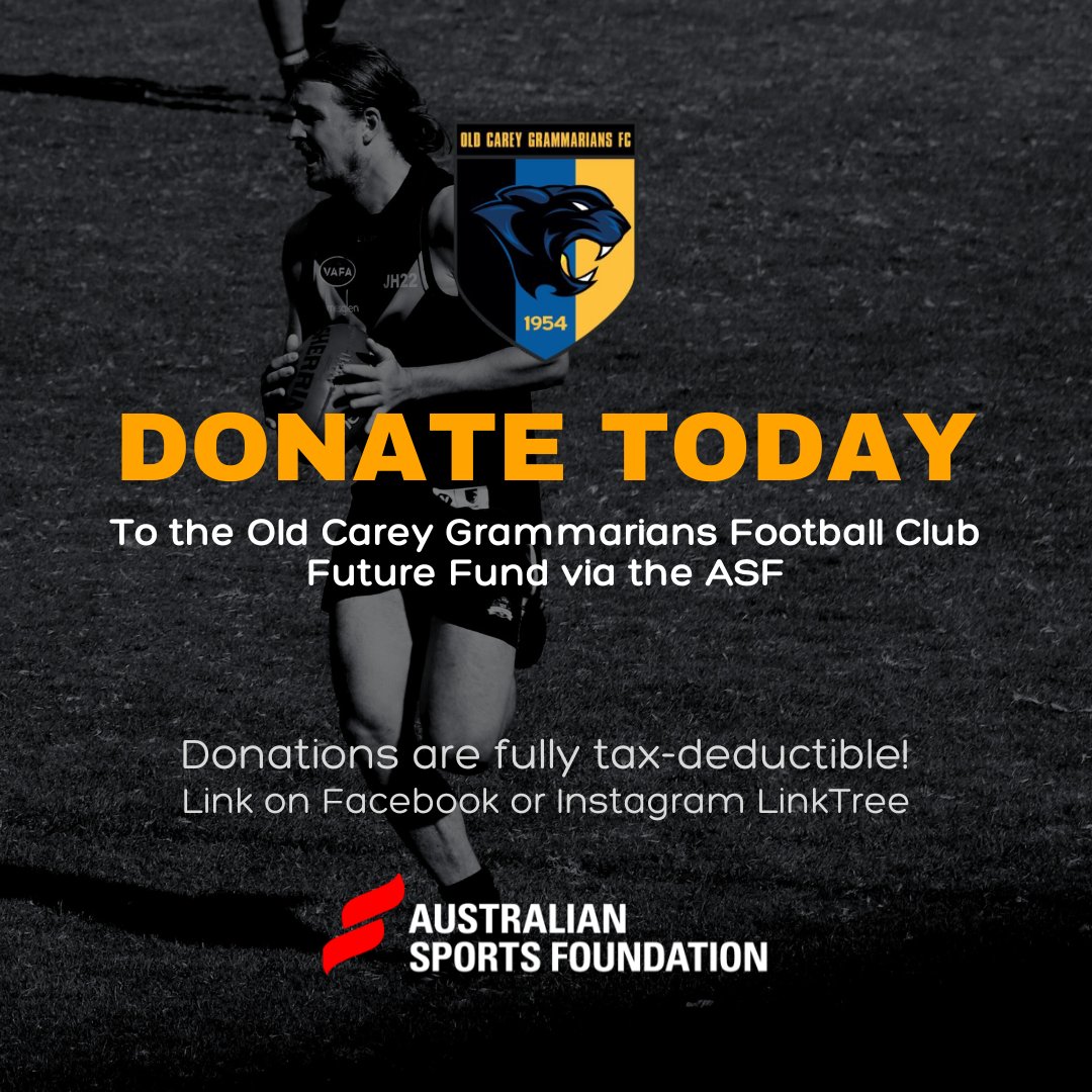 Old Carey Football Club - Update July 2025 - mailchi.mp/8ab0c16f46b3/i…