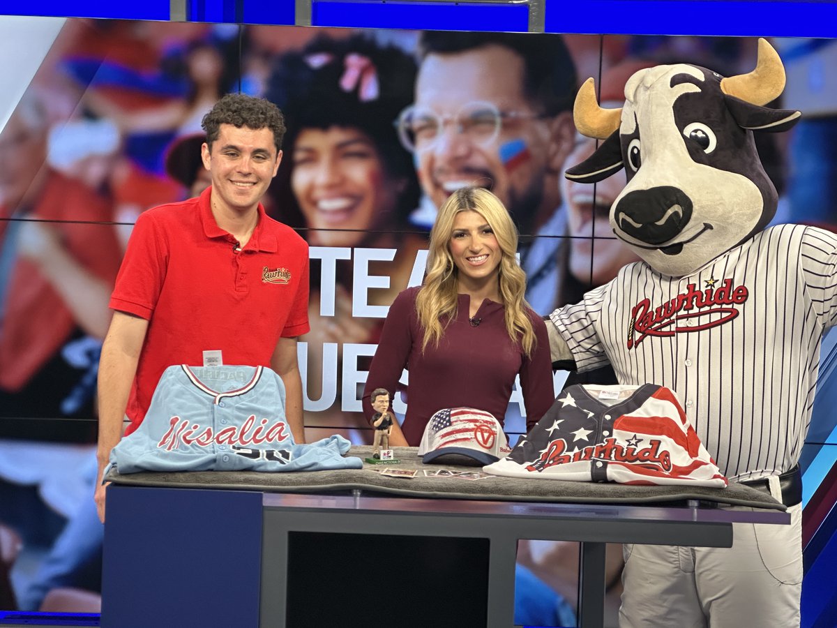 Tipper and Griffin talked with <a href="/KatPhillipsTV/">Katherine Phillips</a> on <a href="/CBS47/">CBS47 News</a> today about all the upcoming excitement at Valley Strong Ballpark!

Watch the full segment here: yourcentralvalley.com/team-tuesday/v…