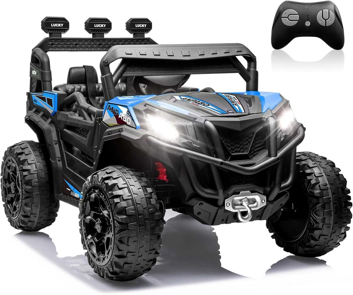 DealsQuickly's tweet image. ANPABO 24V 4X4 Ride on Car Truck w/Remote Control, 4WD/2WD Switchable Kids UTV, 19&quot; Spacious Seat  for $269.99

sovrn.co/1bh5b83

#Switchable