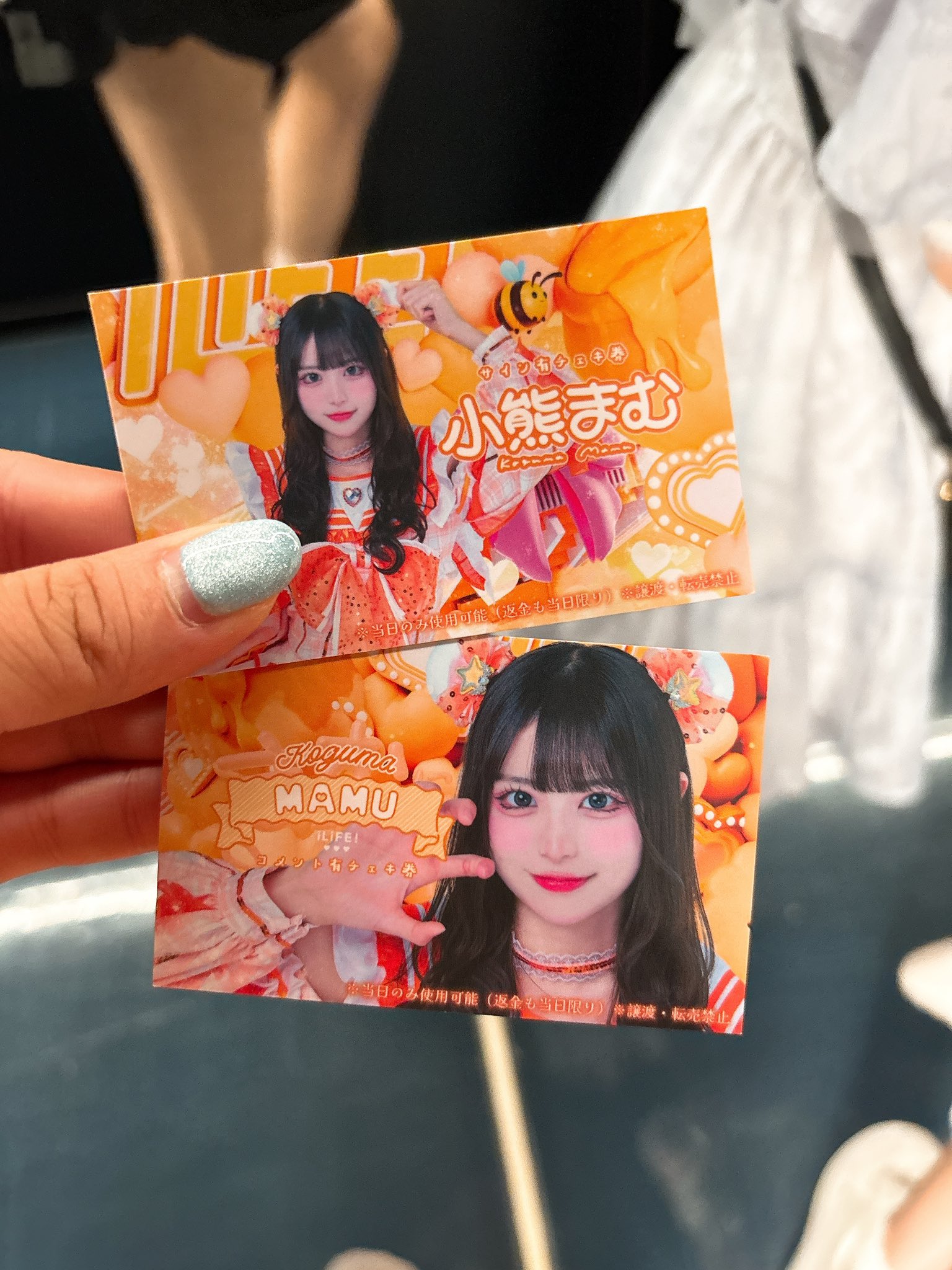 iLIFE 小熊まむ サイン入りチェキ ｻｷ (@nemui_kas) / X