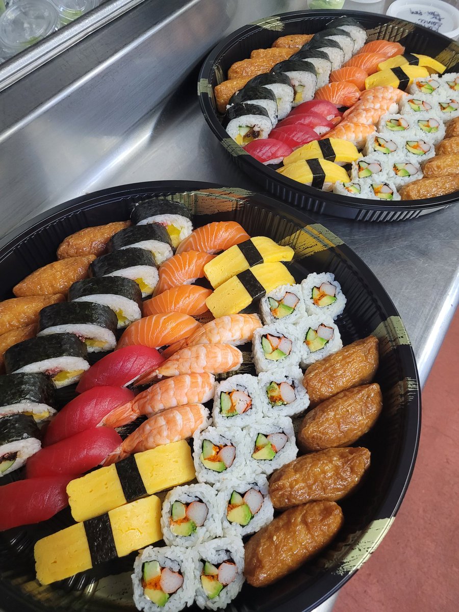 chefkevh's tweet image. #sushichef #sushiplatter #takeoutsushi #sushi