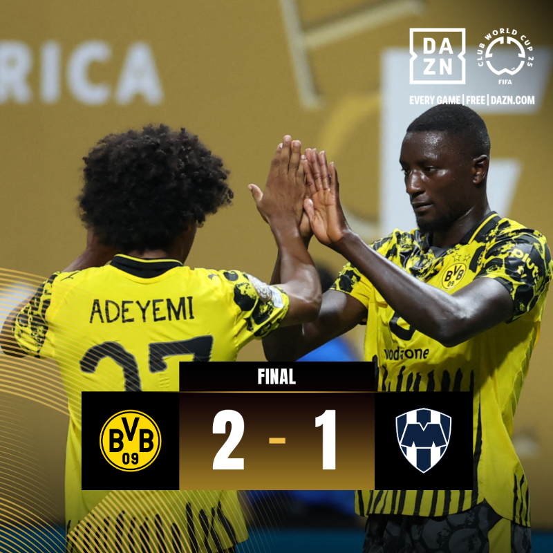 fifaworldcup_es's tweet photo. ¡Borussia Dortmund resiste y se queda con la victoria! 😮‍💨

#FIFACWC