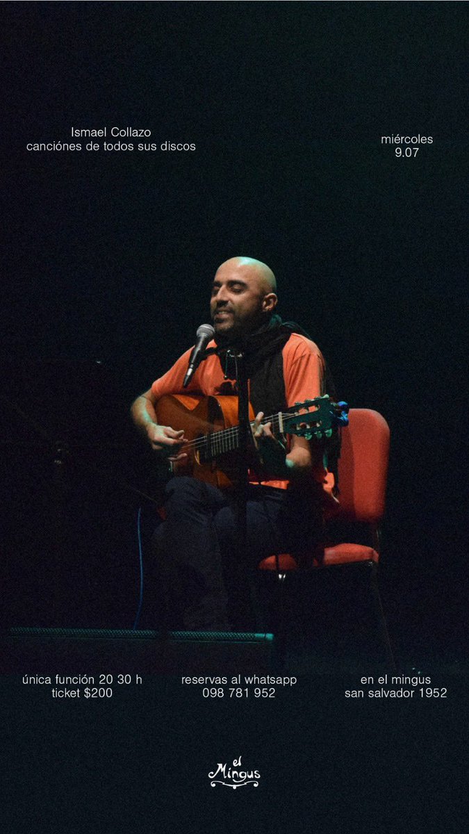 Miércoles 9 de Julio en El Mingus