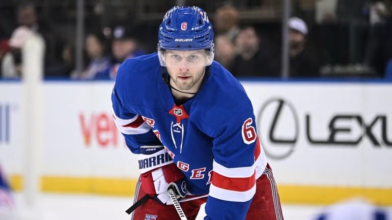 Former New York Rangers defenseman Zac Jones lands with the Buffalo Sabres on a 1 year 2 way deal #nyr #LetsGoBuffalo #NHLFreeAgency