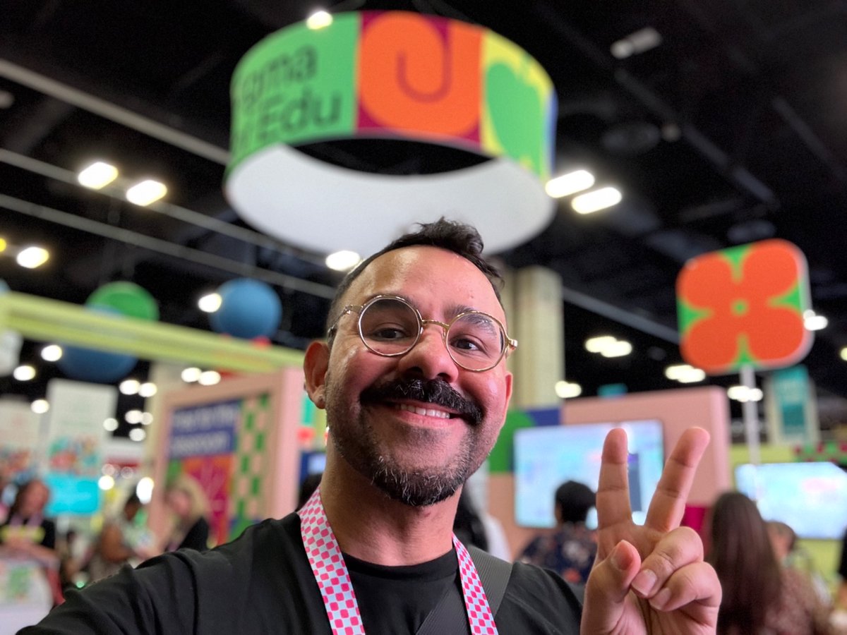 The <a href="/FigmaEdu_Alex/">Alex @ Figma Edu</a> <a href="/figma/">Figma</a> funhouse is in Full effect at #ISTELive25 and all the way live!