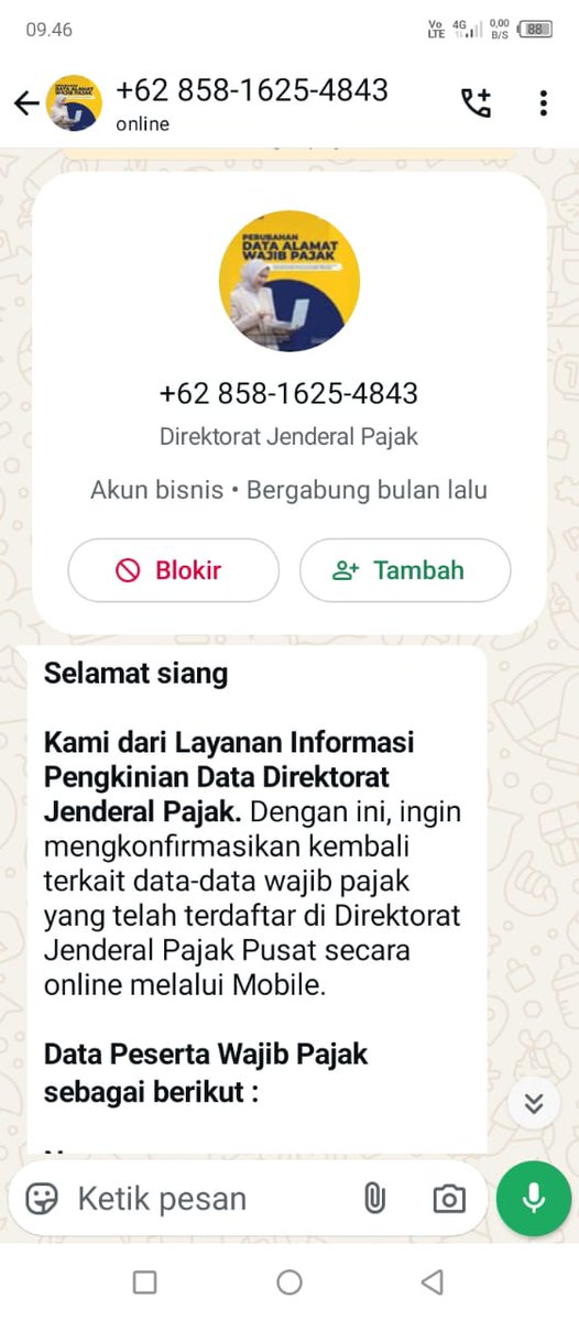 mau tanya apakah ini resmi dari <a href="/DitjenPajakRI/">#PajakKitaUntukKita</a> karena saya tidak yakin