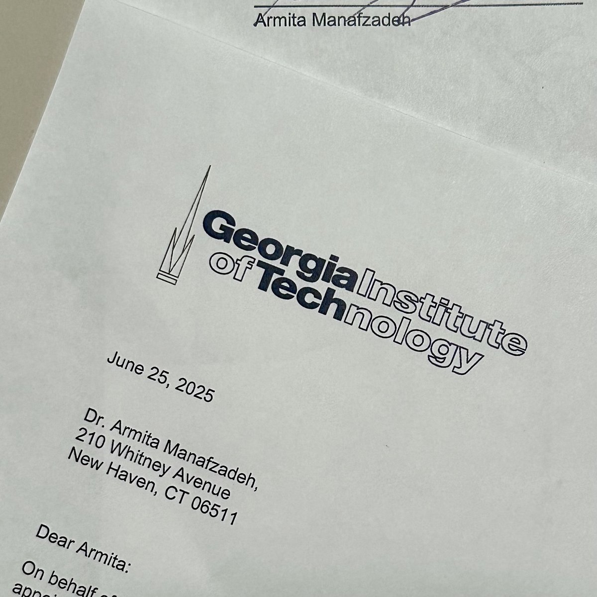 armanafzadeh's tweet image. ✨Some news✨: after finishing my postdoc, I’ll be starting my lab as an Assistant Professor at @GeorgiaTech. Join us in Atlanta to study how joints work and where they come from!