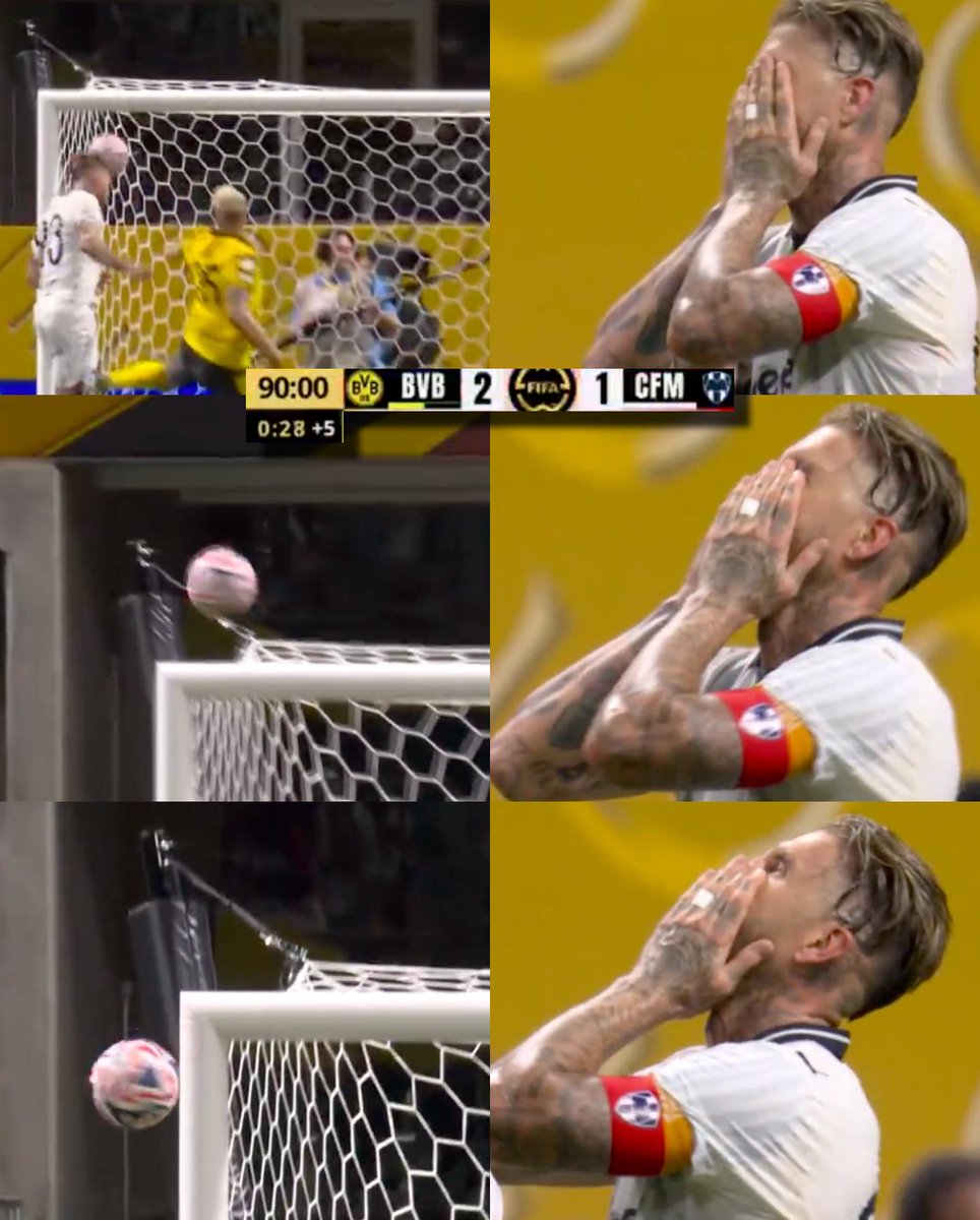 La tristeza es total. 

Era esta jugada.

Era la épica del minuto 90 y Ramos. 

DEVASTADOR 😭💔