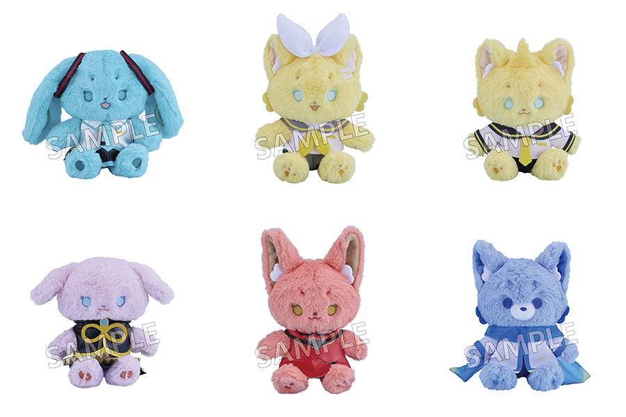 ボカロモフフサセット 予約】「ピアプロキャラクターズ」初音ミク モフフサぬいぐるみの商品