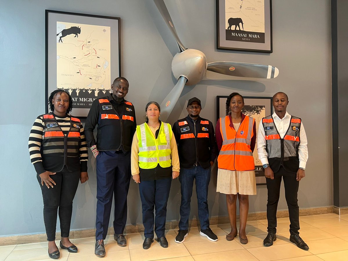ToskKenya's tweet image. TOSK Executive Committee had a productive meeting with @ALSLTD FLY ALS at  Wilson offices.
Key highlights:
Strengthening partnerships
Special discounted TOSK rates
ALS joining as an affiliate
We are committed to mutual partnership across tourism and aviation.
#SettingThePace