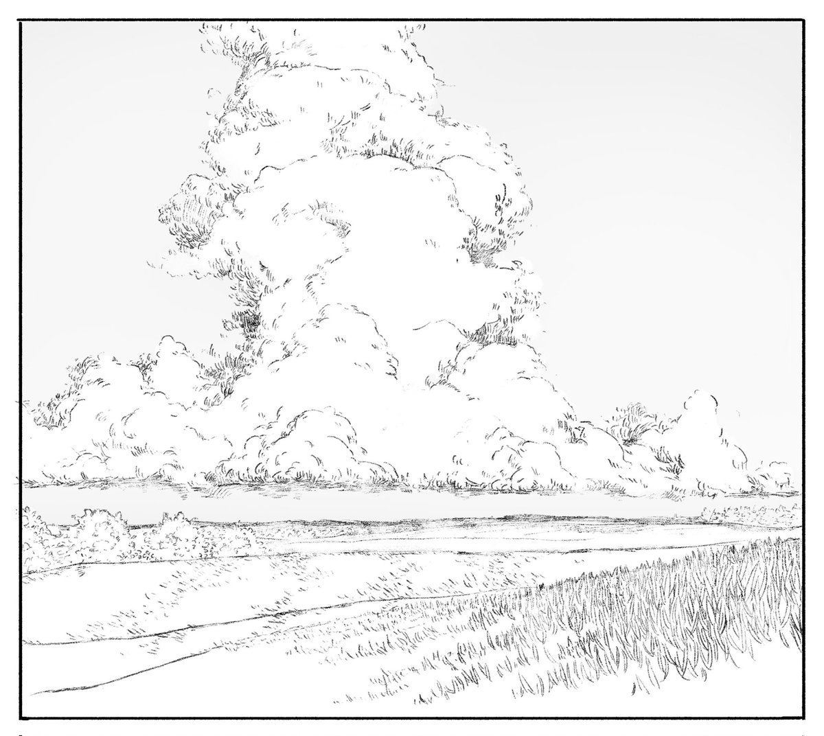 積乱雲

#illustration #イラスト