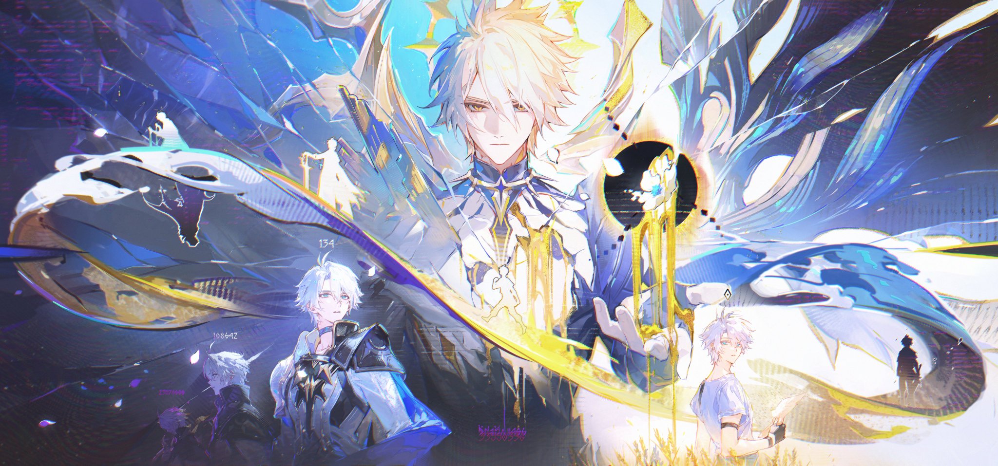 理想と平和の決断　氷柱と炎狐の決断　神アート　各4枚　未開封 紅月嵐壊-AKATUKI RANKAI- – SYNC.ART'S