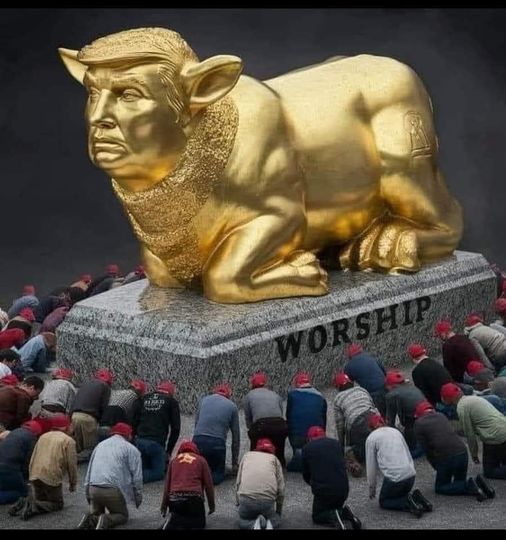 BobMat70's tweet image. He is now their god