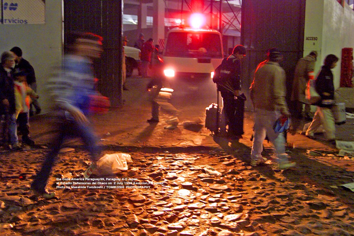 the Copa America Paraguay99, Paraguay 4-0 Japan 
at Estadio Defensores del Chaco on  2 July 1999 Asuncion,Paraguay, 
Photo by Masahide Tomikoshi / TOMIKOSHI  PHOTOGRAPHY