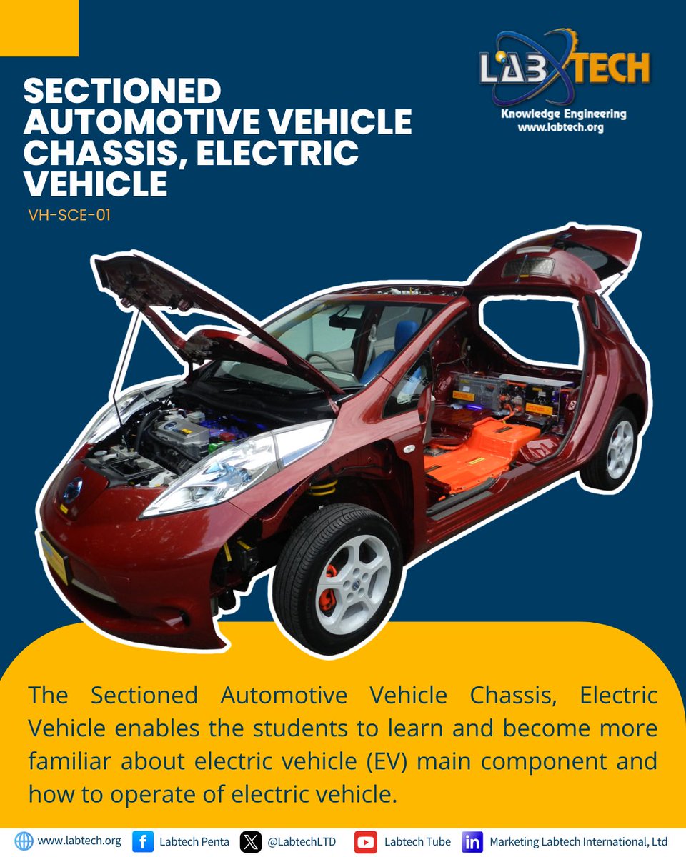 LabtechLTD's tweet image. Labtech International - Sectioned Automotive Vehicle Chassis, Electric Vehicle

You can see how VH-SCE-01 works on our youtube channel
youtube.com/watch?v=JOUeel…