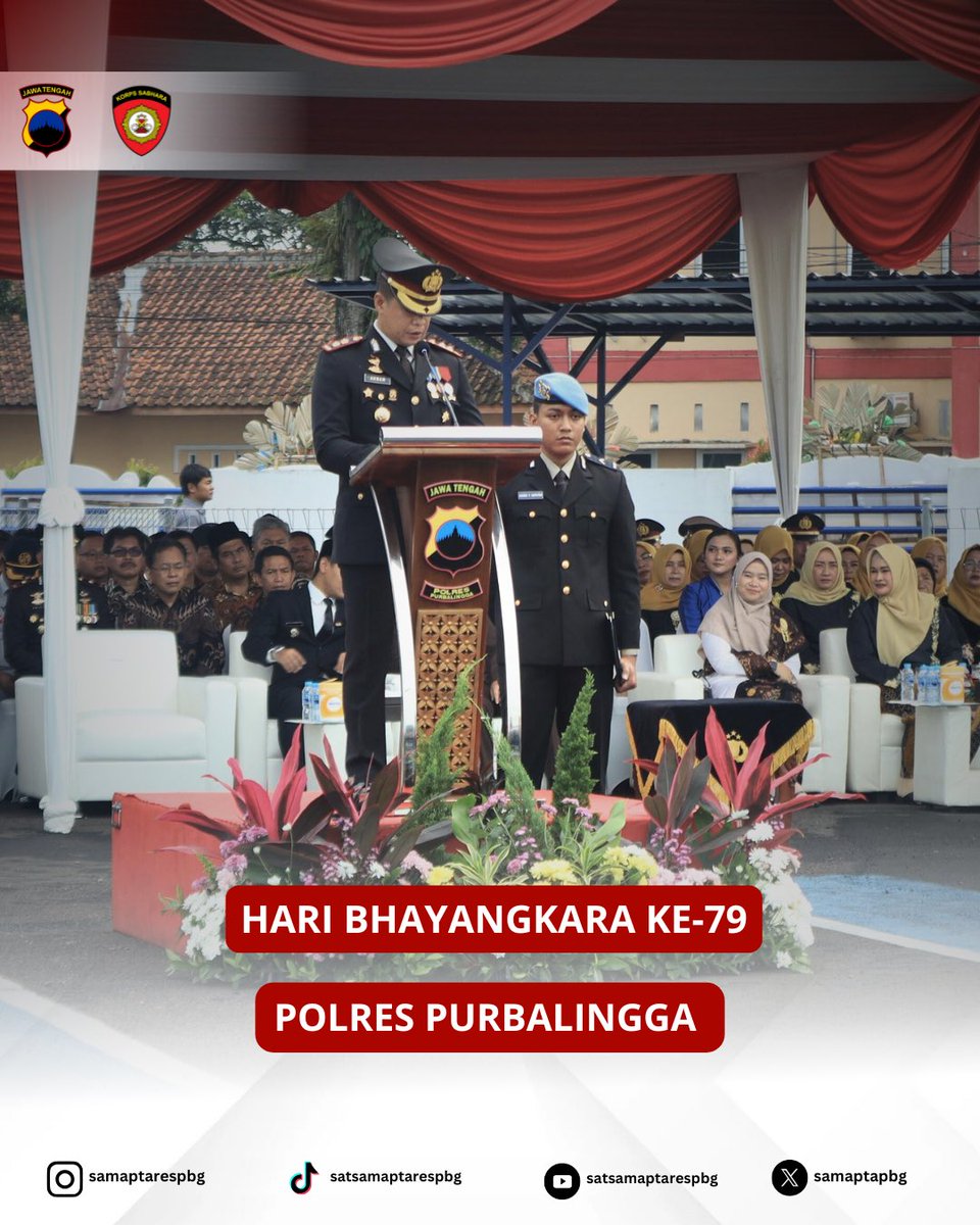 samaptapbg's tweet photo. HARI BHAYANGKARA KE 79 https://t.co/t6fm7zZI19