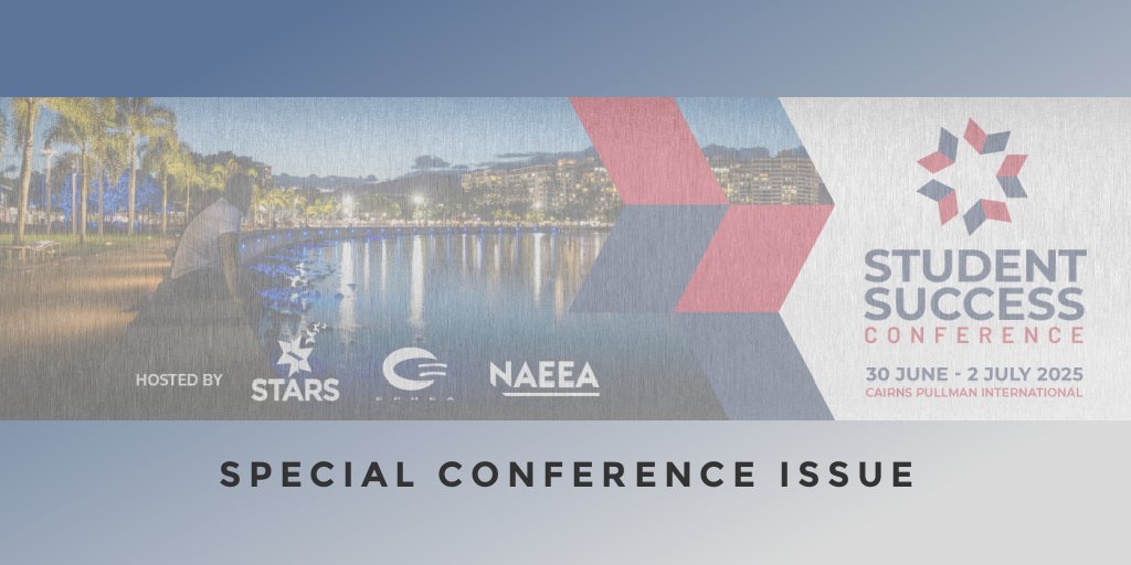 🌟The special issue for the 2025 Student Success Conference is now published: 
Volume 16(2) #OpenAccess
Congratulations to those authors whose research and good practice initiatives feature in this issue
studentsuccessjournal.org/index.php/stud…