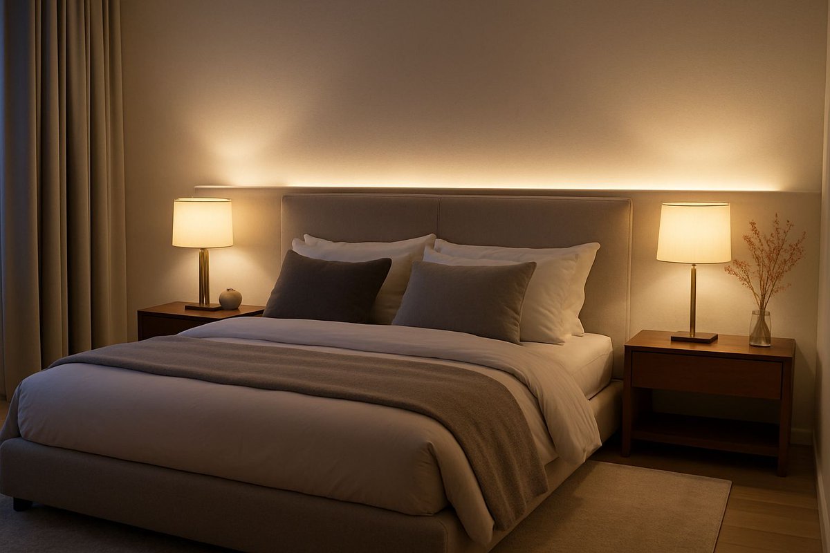 ホテルライクな部屋づくりのコツ3選

・直線と余白を意識する

・間接照明を3点以上使う

・ベッドリネンやクッションに厚みをもたせる