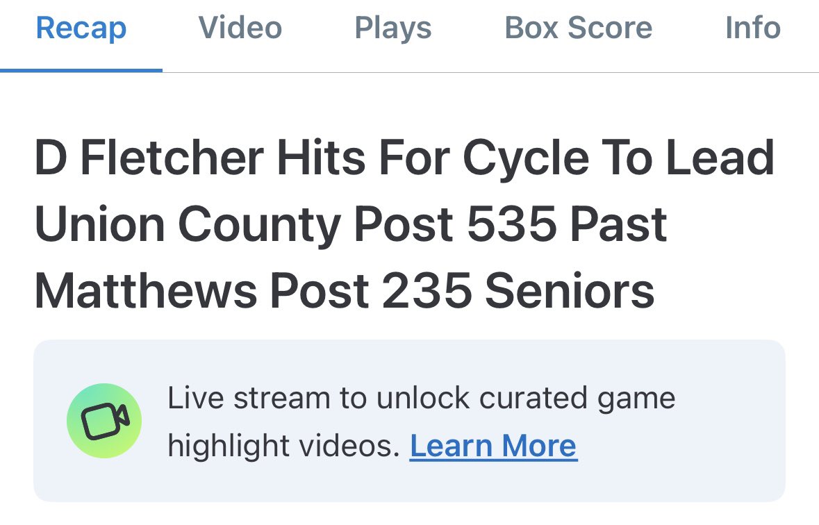 D_Fletch22's tweet photo. Super proud of the guys as we win a big one tonight securing the 1 seed going in to playoffs! I’m glad to contribute hitting for the cycle with 6rbis and a grand slam! 

@UC_535_Baseball @catchblockthrow @jason_white999 https://t.co/9Ez0odGVQK