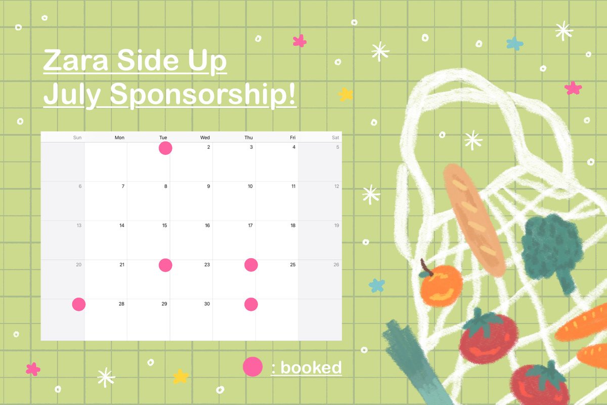 repost will be appreciated! 🛝

bip bip 🚃🌀 counting days to july ─ 
pasar tradisional ini sudah membuka slot sponsorship maupun giveaway untuk bulan juli ⛳️  jangan lupa check ALT untuk informasi lebih lanjut terima kasih .ᐟ.ᐟ 🍀💭

#zonauang #zonaba