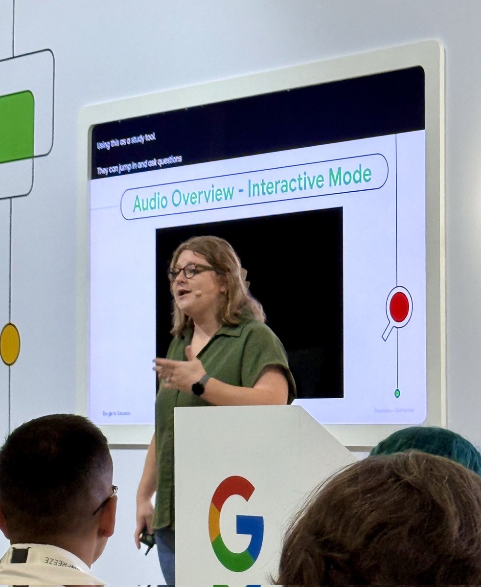 jtiltontech's tweet image. Also on Day 2, I had the awesome opportunity to present on the Google Stage at ISTE! Thanks Google for Education for giving me the chance to teach educators more about @NotebookLM 🗒️🔴🟡🟢🔵
#ISTELive
@GoogleForEdu