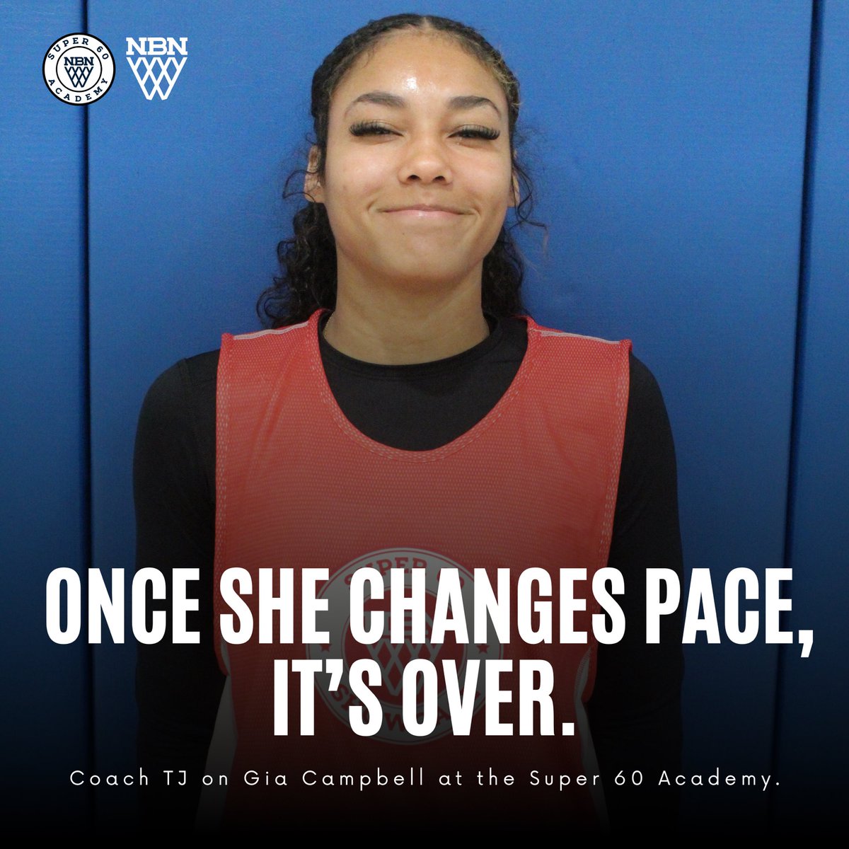Coach TJ Jones (@nbnbball) on Twitter photo Super 60 Academy Snap Shot Series
Gia Campbell | PG | Bryant | 2028
🔦 Blazing quick PG with top-end speed & open court dominance. Once she controls tempo, she’ll be almost impossible to guard.
“Once she changes pace, it’s over.” – Coach TJ
<a href="/GiaCamp05/">Gia Campbell</a>
<a href="/AYSABasketball/">AmericanYouthSportsAssociation (AYSA)</a> Super 60 Academy Snap Shot Series
Gia Campbell | PG | Bryant | 2028
🔦 Blazing quick PG with top-end speed & open court dominance. Once she controls tempo, she’ll be almost impossible to guard.
“Once she changes pace, it’s over.” – Coach TJ
<a href="/GiaCamp05/">Gia Campbell</a>
<a href="/AYSABasketball/">AmericanYouthSportsAssociation (AYSA)</a>