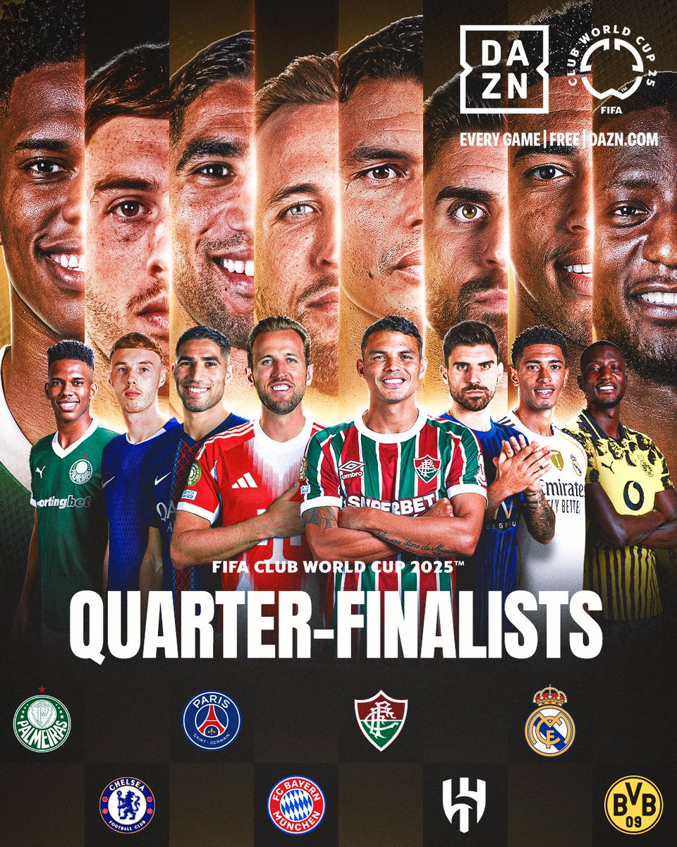 And then there were eight.

#FIFACWC