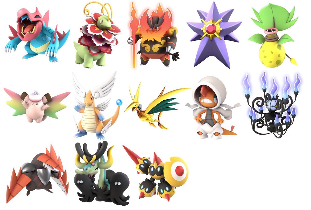 新規Mシンカリスト カントー メガピクシー メガスターミー メガ