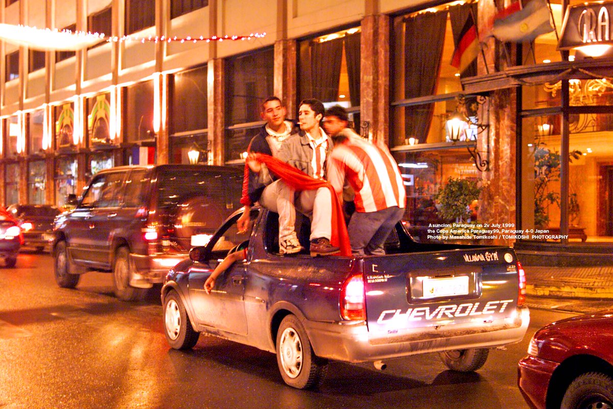 Asuncion, Paraguay on 2v July 1999
the Copa America Paraguay99, Paraguay 4-0 Japan 
Photo by Masahide Tomikoshi / TOMIKOSHI  PHOTOGRAPHY