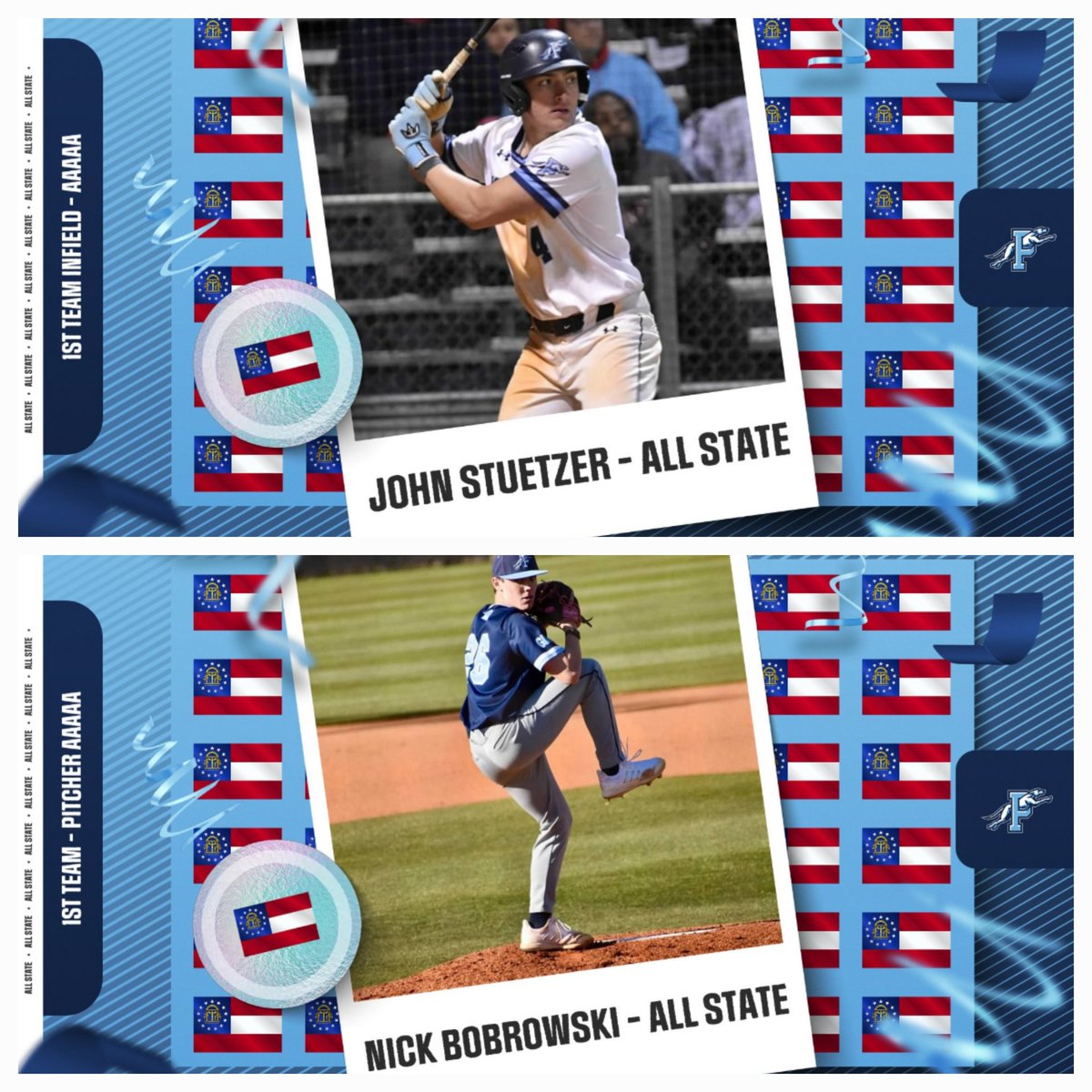 Pope Baseball (@pope_baseball) on Twitter photo 6 Hounds were named to the 2025 AAAAA - ALL STATE BASEBALL TEAM!
<a href="/JStuetzer/">John Stuetzer</a>- 1st Team INF
<a href="/t_morneau44/">Tanner Morneau</a> - 1st Team OF
<a href="/NickBobrowski/">Nick Bobrowski</a> - 1st Team P
<a href="/EthanGarrett06/">Ethan Garrett</a> - 2nd team P
<a href="/DREWABNEY11/">Drew Abney</a> - 2nd team C
<a href="/K_Camp9/">Kayden Campbell</a> - 2nd Team INF
#GDNation
#HembreeRoadGrown
gadugoutclubbaseball.org/2025/06/27/202โฆ 6 Hounds were named to the 2025 AAAAA - ALL STATE BASEBALL TEAM!
<a href="/JStuetzer/">John Stuetzer</a>- 1st Team INF
<a href="/t_morneau44/">Tanner Morneau</a> - 1st Team OF
<a href="/NickBobrowski/">Nick Bobrowski</a> - 1st Team P
<a href="/EthanGarrett06/">Ethan Garrett</a> - 2nd team P
<a href="/DREWABNEY11/">Drew Abney</a> - 2nd team C
<a href="/K_Camp9/">Kayden Campbell</a> - 2nd Team INF
#GDNation
#HembreeRoadGrown
gadugoutclubbaseball.org/2025/06/27/202โฆ
