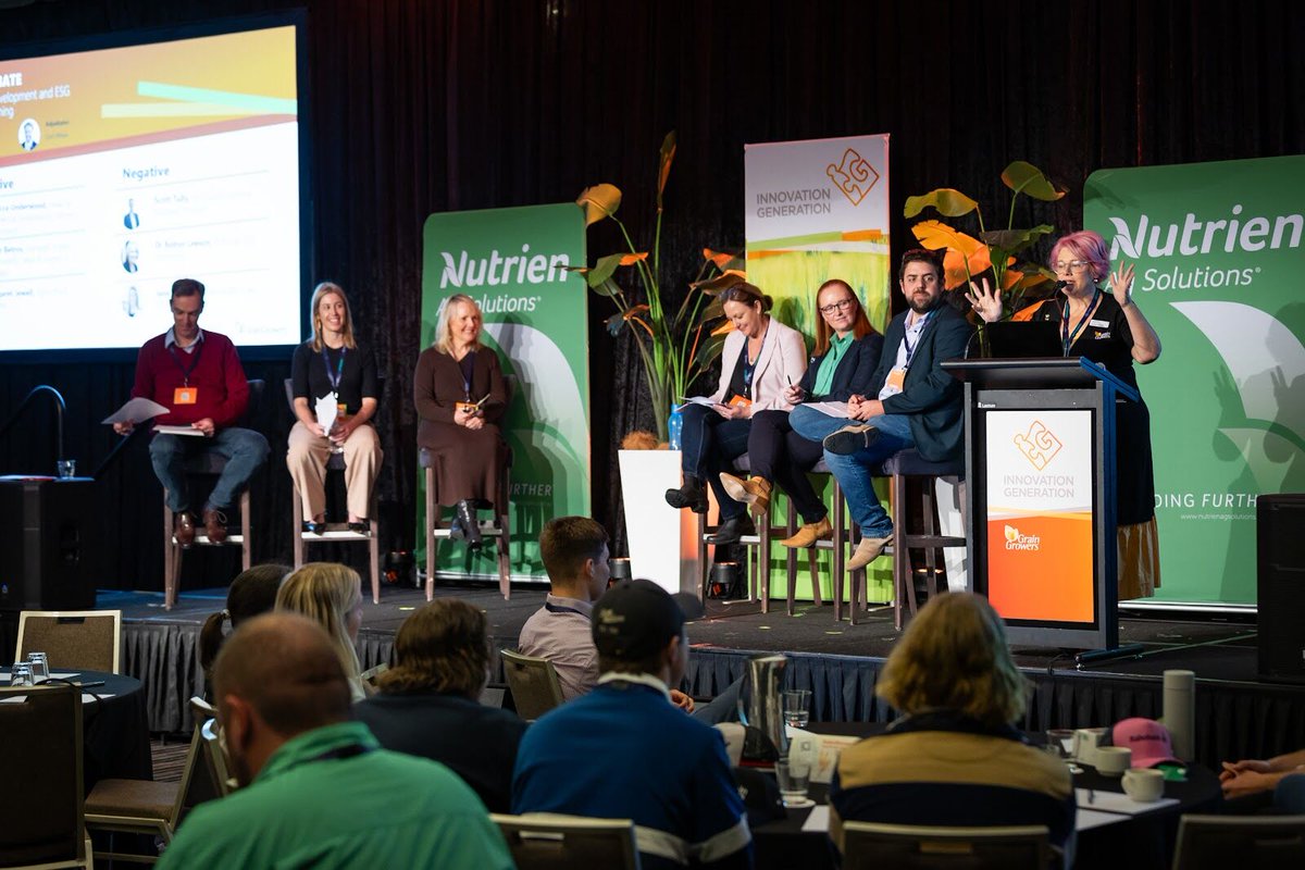 Want to be inspired, make connections, and grow your ag network?
Innovation Generation is where the next wave of ag leaders come together. Don’t miss your chance to be part of it!

Check out the program and grab your tickets! bit.ly/4la6GJq