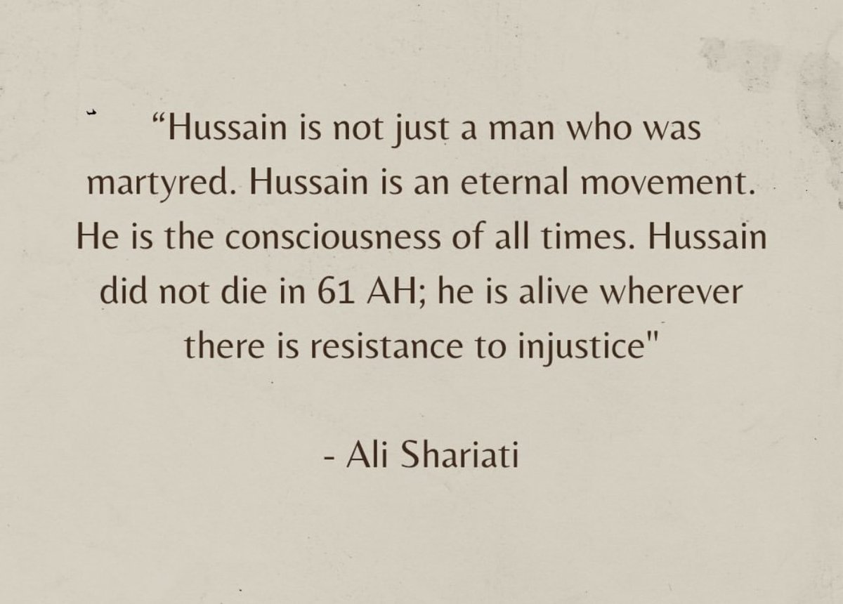 JavedHashmiJH's tweet image. Hussain did not die in 61 AH; he is alive wherever there is resistance to injustice.