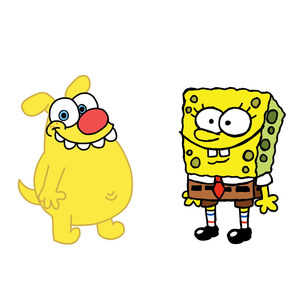 louivdawgs's tweet image. Best Ed and SpongeBob SquarePants art style swap
#BestEd #SpongeBobSquarepants #artstyleswap