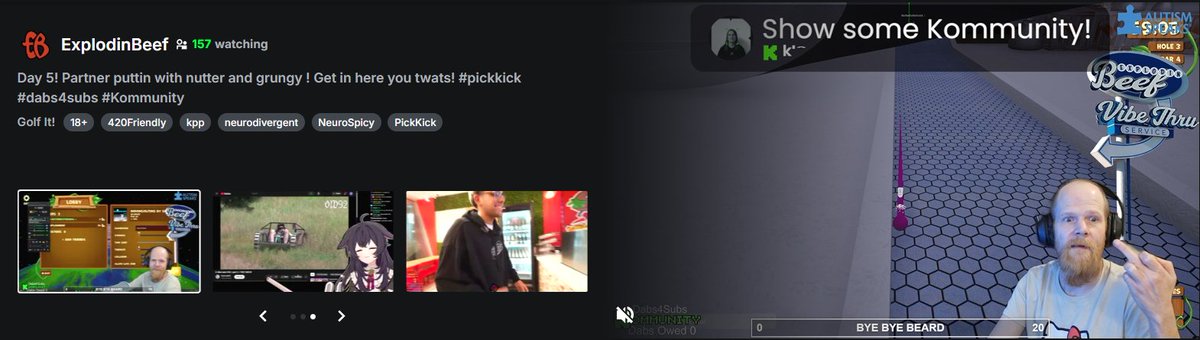 ExplodinBeef (@explodinbeef) on Twitter photo And another front page feature on round 2? Fuck yeah thanks dimitri! We still out here for at least a few more hours come through and say high!
#KickPartner
#PickKick
<a href="/KickStreaming/">Kick</a>
<a href="/KickLiveStreams/">KickLIVEStreams 🌎</a>
<a href="/KickCommunity/">Kick Community</a>
kick.com/explodinbeef And another front page feature on round 2? Fuck yeah thanks dimitri! We still out here for at least a few more hours come through and say high!
#KickPartner
#PickKick
<a href="/KickStreaming/">Kick</a>
<a href="/KickLiveStreams/">KickLIVEStreams 🌎</a>
<a href="/KickCommunity/">Kick Community</a>
kick.com/explodinbeef