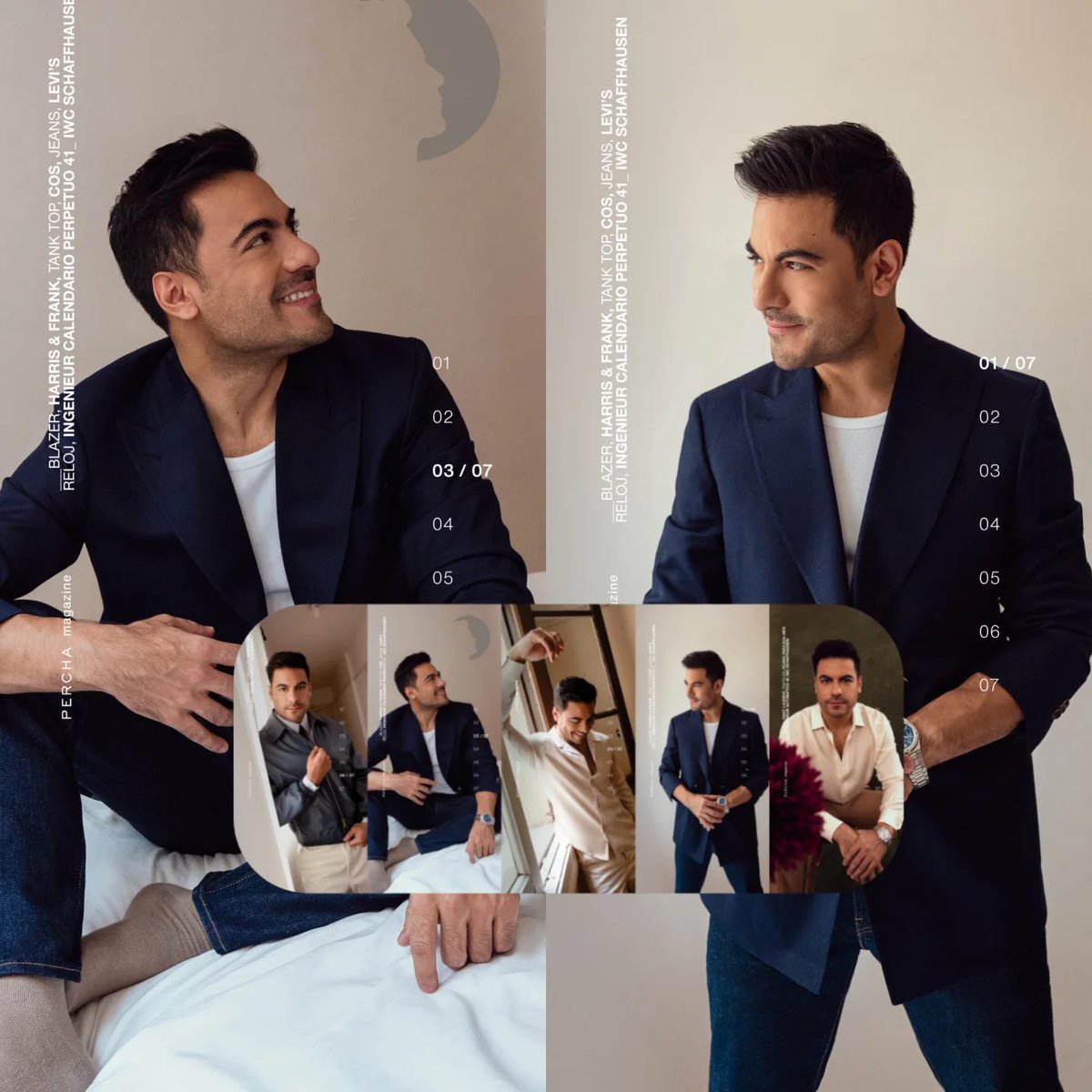 Online_Rivera Club Oficial de Carlos Rivera (@online_riverap) on Twitter photo <a href="/_CarlosRivera/">Carlos Rivera</a> El arte de volver a volar
Fuente : <a href="/PerchaMagazine/">PerchaMagazine</a>
Editor en Jefe JOHNY LÓPEZ
Fotografía _ ENRIQUE LEYVA enriqueleyva Dirección Creativa EDU ESPEJO
Styling _ FERNANDO FERNÁNDEZ Grooming_ROBERTO
<a href="/WestWoodEntt/">Westwood Entertainment</a> <a href="/sonymusicmexico/">Sony Music México</a> <a href="/_CarlosRivera/">Carlos Rivera</a> El arte de volver a volar
Fuente : <a href="/PerchaMagazine/">PerchaMagazine</a>
Editor en Jefe JOHNY LÓPEZ
Fotografía _ ENRIQUE LEYVA enriqueleyva Dirección Creativa EDU ESPEJO
Styling _ FERNANDO FERNÁNDEZ Grooming_ROBERTO
<a href="/WestWoodEntt/">Westwood Entertainment</a> <a href="/sonymusicmexico/">Sony Music México</a> 