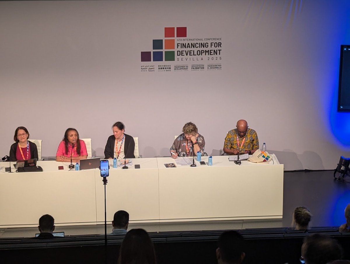 The crisis in global development cooperation is real. Broken promises on aid, unfair tax rules &amp; profit-driven policies fuel inequality. At #FFD4, <a href="/CSBAGUGANDA/">CSBAG (csbag.org)</a> adds its voice: We need justice, not charity. #FinancingOurFuture #UNTaxConvention #GlobalJustice