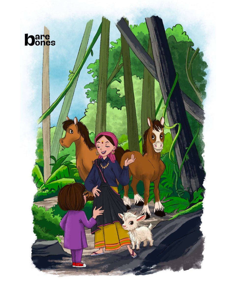 Coming soon!

IYA AND THE MAP OF GENTLE JOURNEYS

An introduction to Responsible Tourism by Mani Mahesh Aurora, the book aims to inspire children to think critically about the impact of their travel choices.

A Q &amp; A with the author: barebonespublishing.in/2024/12/13/in-…

Artwork: Maryam Ahmad