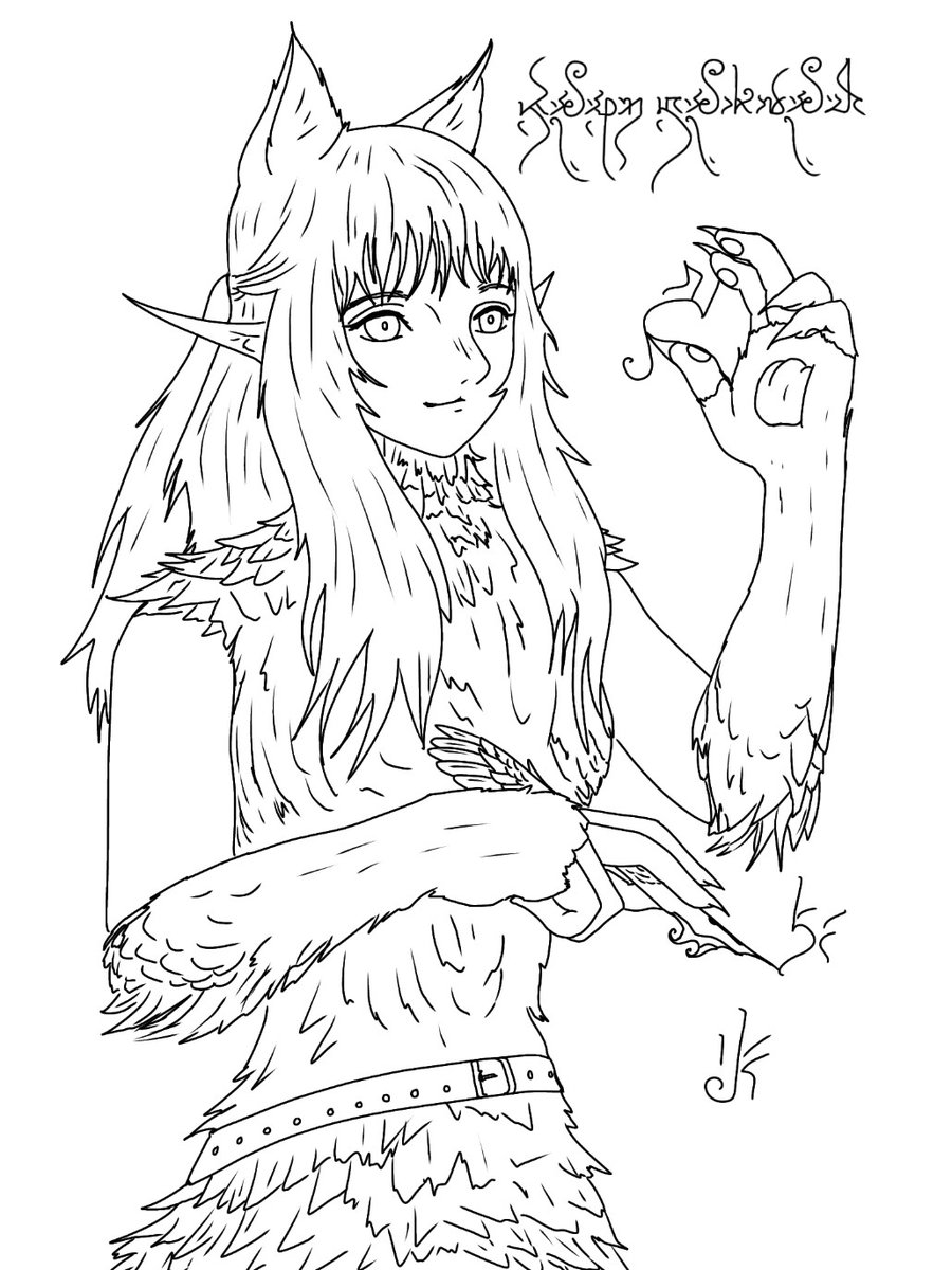 Ramza_writing's tweet image. 言葉を紡いで
Tzelinech melicyplig
 #イラスト
