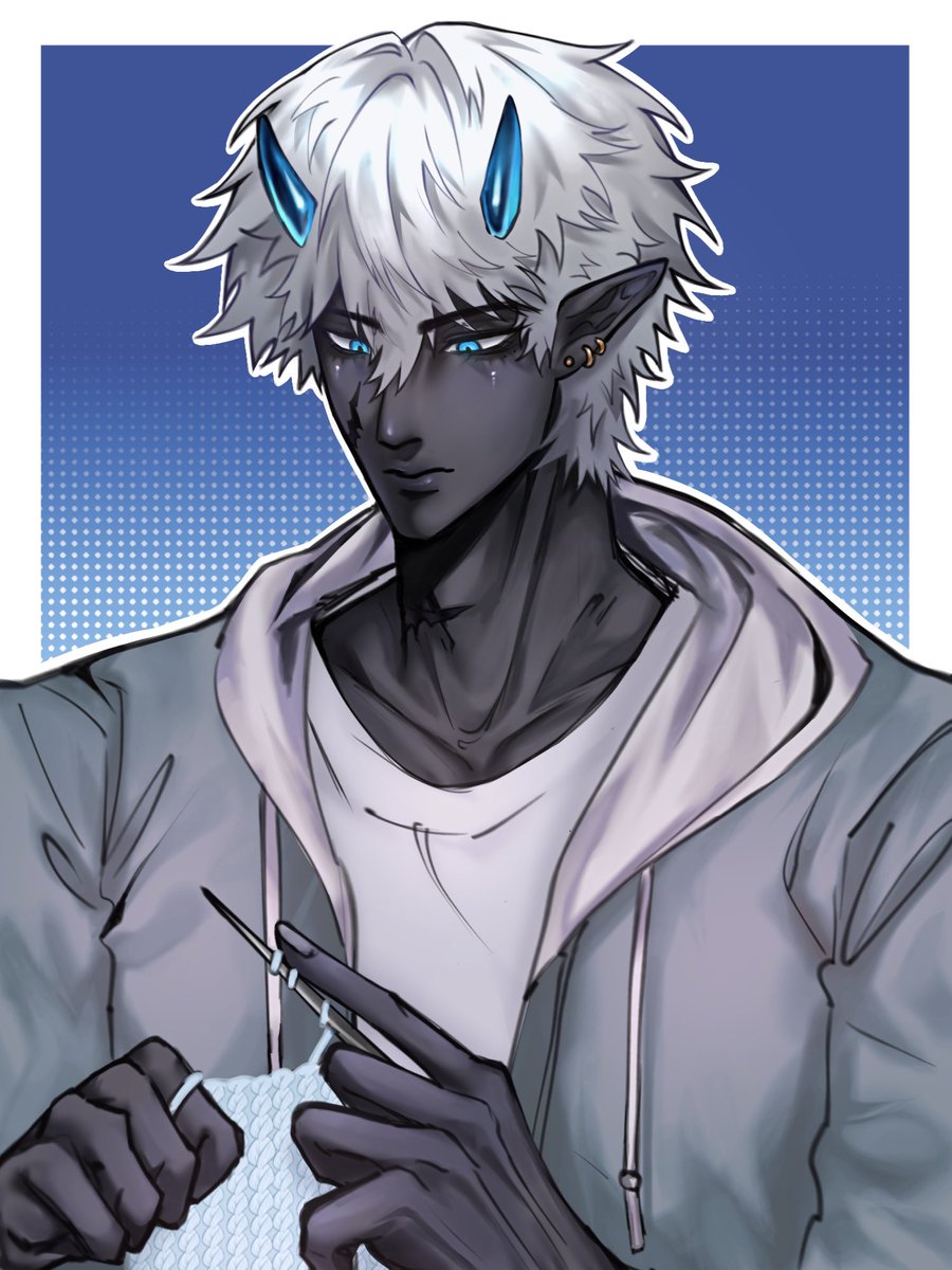 [🤍โรงเรียน -โถงทางเดิน |โกงเวลา]

/กำลังนั่งถักผ้าพันคออยู่เงียบ ๆ/

“ …. ”