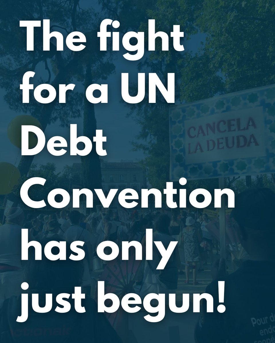 Billions of people are at risk of the world's worst #DebtCrisis. But instead of delivering on #debt architecture reforms, the #CompromisoDeSevilla leaves borrowers w/o a seat at the decision-making table.
✊The fight for #DebtJustice continues!
#FfD4People
phenomenalworld.org/analysis/whos-…