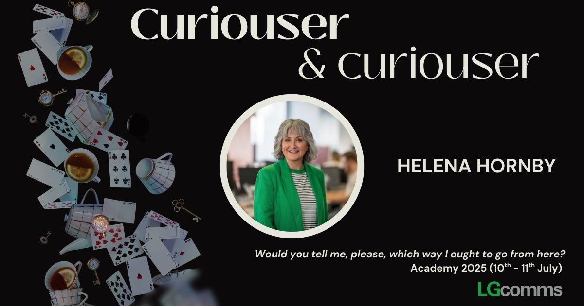 We’re thrilled to announce that Orlo’s Helena Hornby will be returning to Acadeny 2025 to once again host everyone’s favourite ‘Unconference’ session. Want to know more? Click here to book your Academy 2025 spot. lgcomms.org.uk/lgcomms-academ…