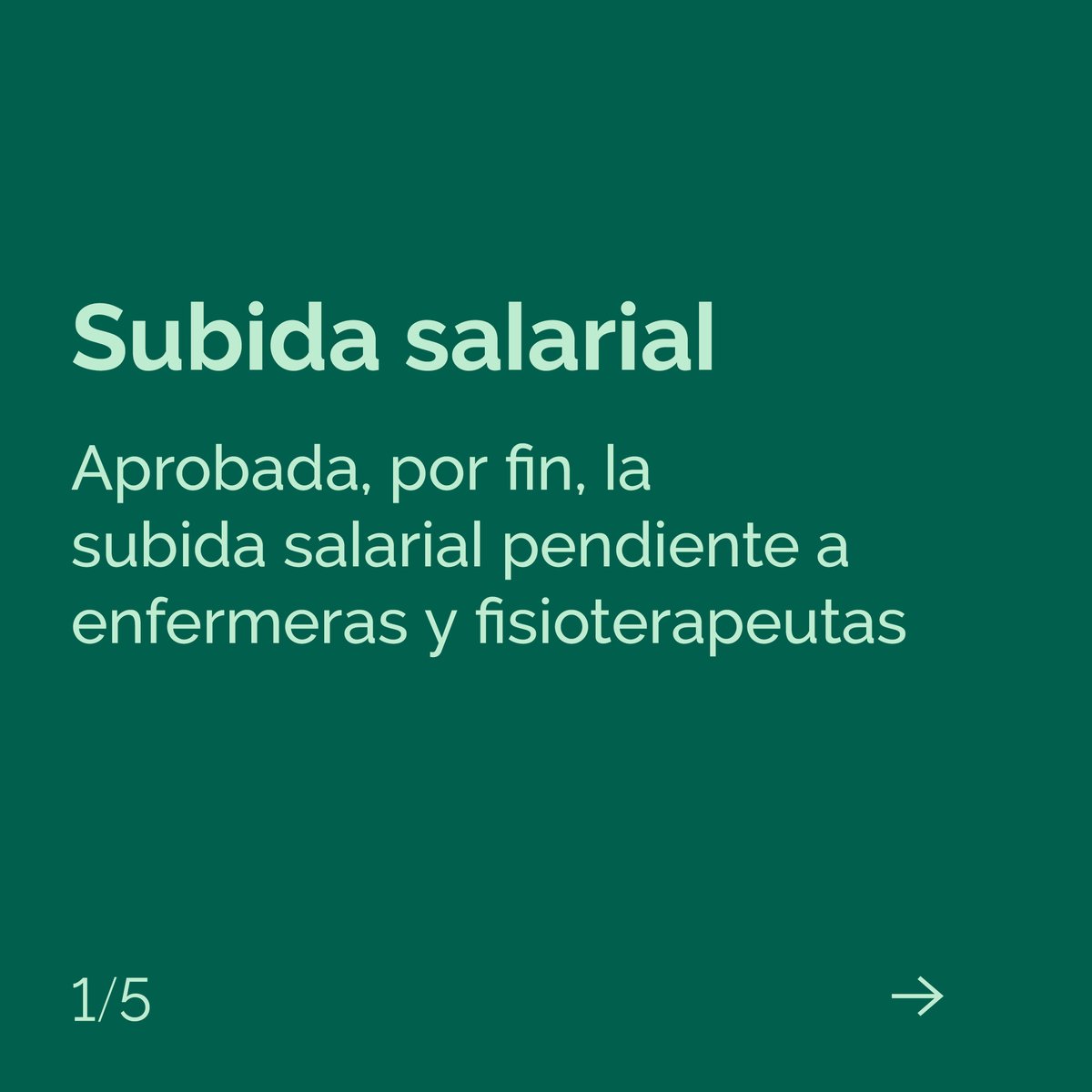 Sindicato_SATSE's tweet photo. El Gobierno por fin aprueba la subida salarial pendiente 

Enfermeras y fisioterapeutas recibirán en agosto el incremento del 0,5% pendiente, pero NO basta 🆘

Reclamamos una subida salarial del 4% fijo, más un 0,5% en 2026 📢

https://t.co/iNjztth6Yg #Enfermería #Fisioterapia