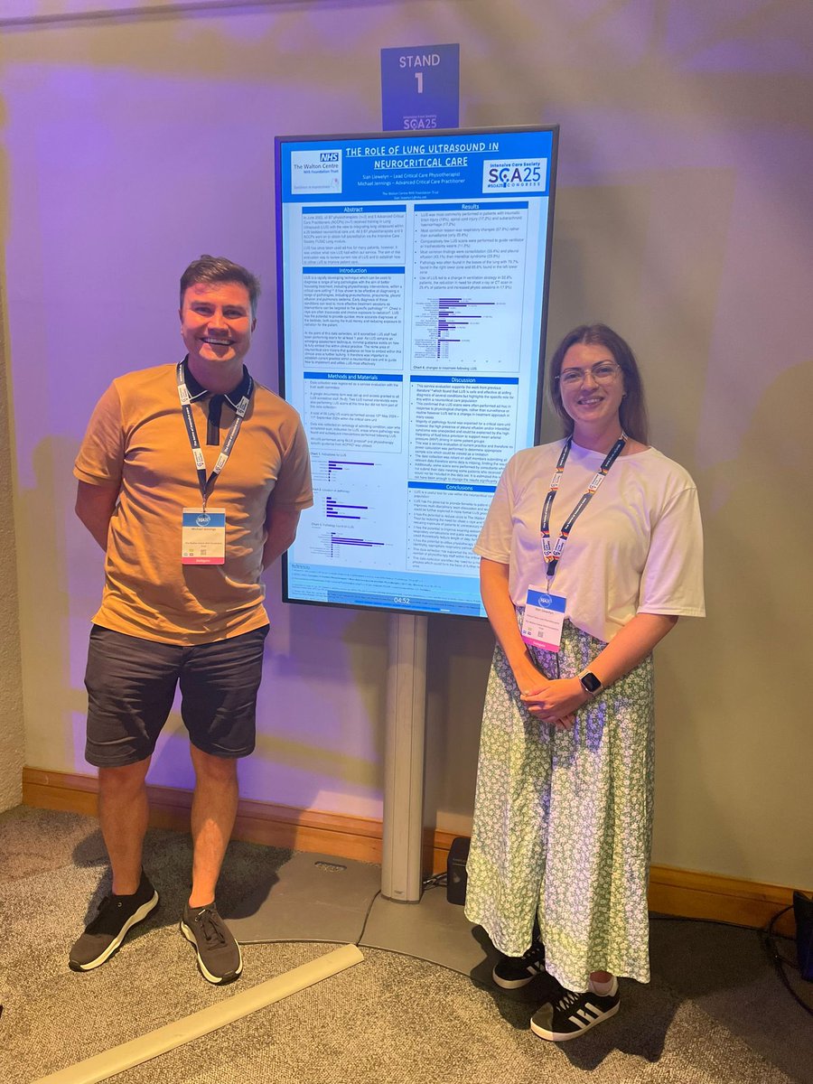 Presenting a poster at a national conference the day after getting back from Glastonbury went surprisingly better than expected! <a href="/ICS_updates/">Intensive Care Society 💙</a> #SOA25